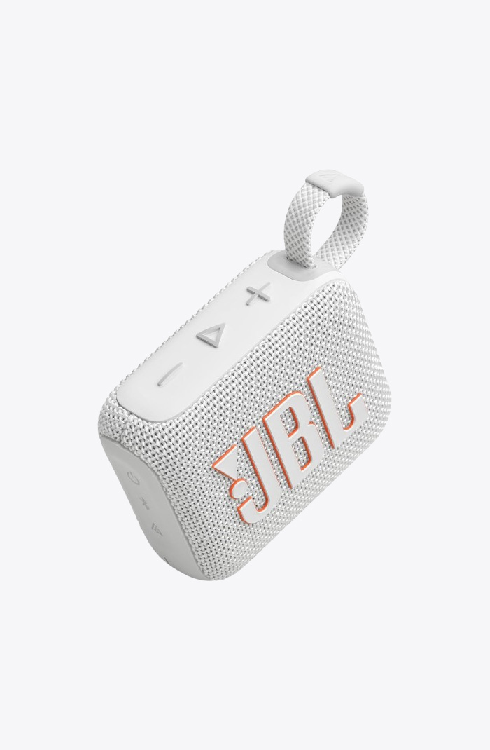 JBL Go 4 White Speaker