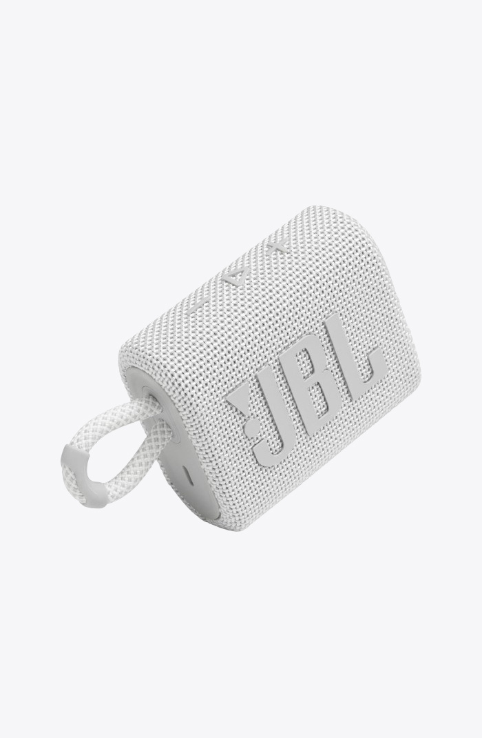 JBL Go 3 Eco White Speaker