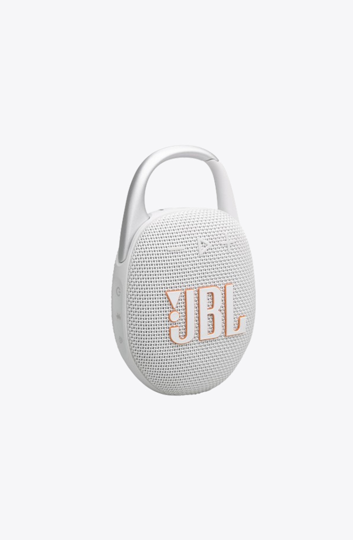 JBL Clip 5 White Speaker